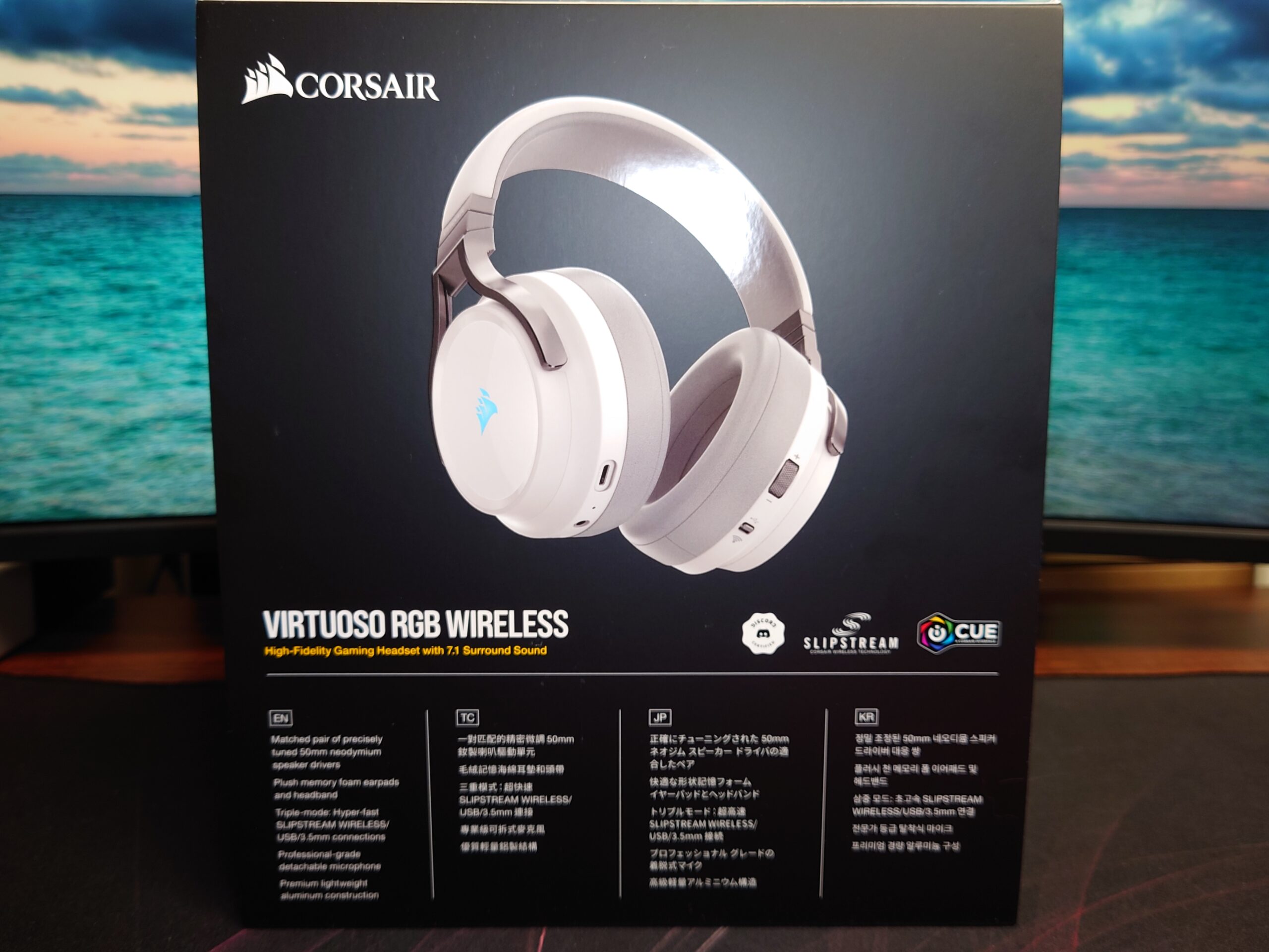 実機レビュー Corsair Virtuoso Rgb Wireless ホワイト 音楽鑑賞もokな高音質マイク搭載ワイヤレスゲーミングヘッドセット あかえいログ