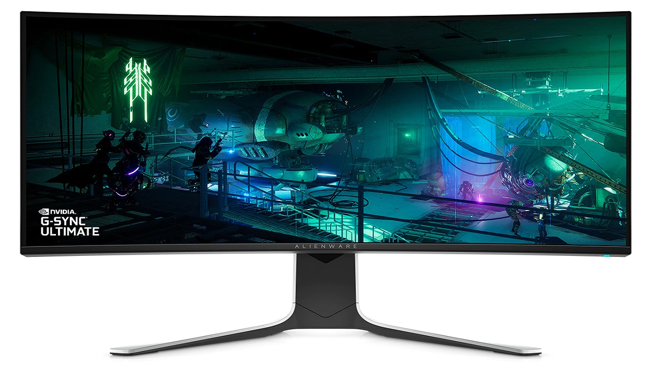 紺×赤 Alienware 34 OLED Monitor AW3423DW | chezmoiny.com